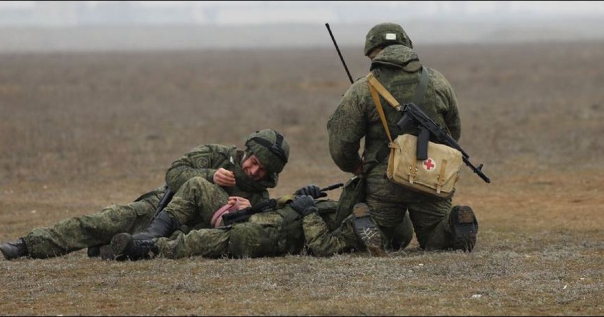 оккупант ранен